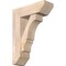 Ekena Millwork Balboa Slat Smooth Bracket w/ Offset Brace, Douglas Fir, 7 1/2"W x 22"D x 30"H BKT0806X22X30BOA06SDF - alternate 1